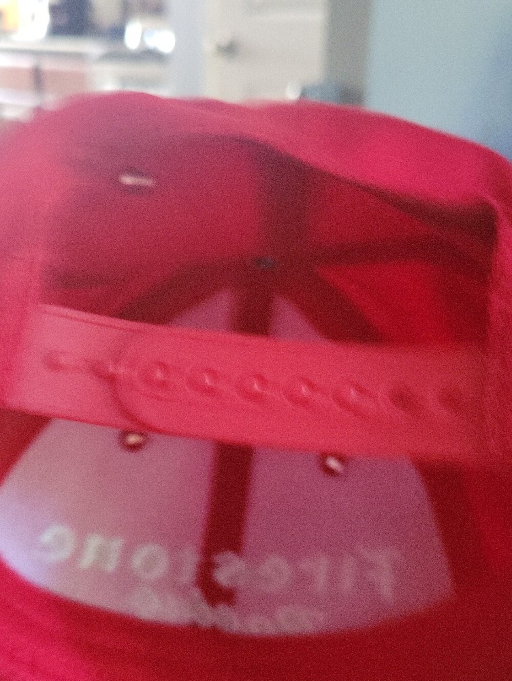 Firestone Racing Red Baseball Cap - Picture 4 of 5
